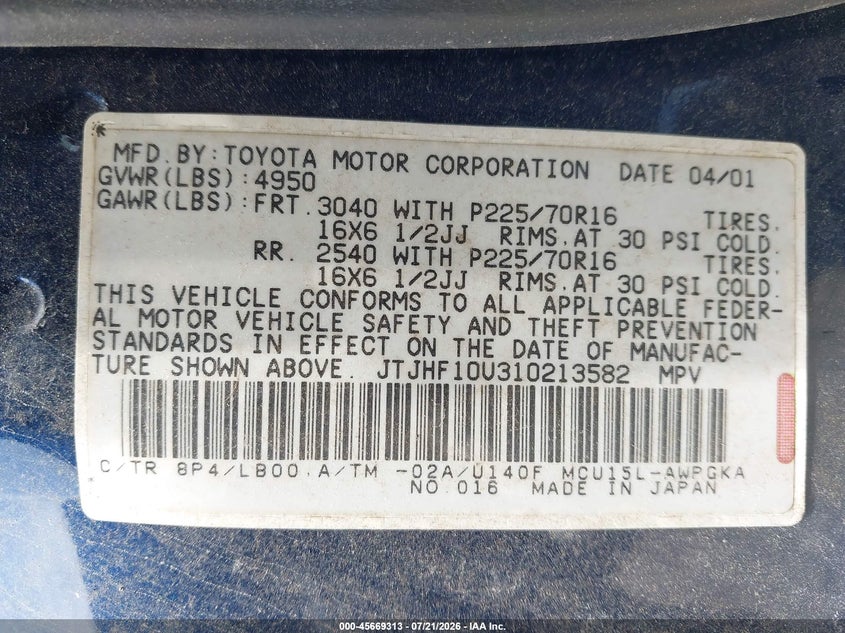 AtlanticExpress - Lexus RX 300