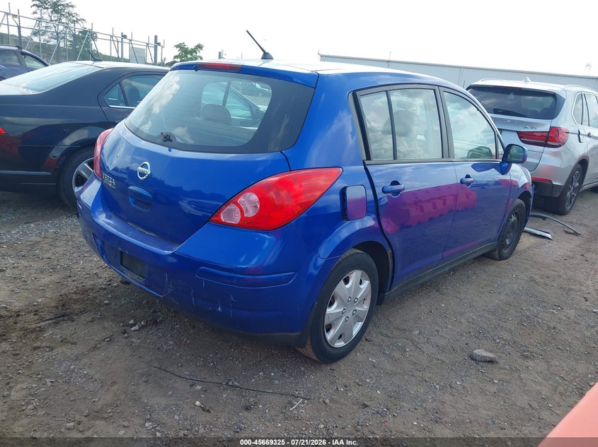 2009 NISSAN VERSA HATCHBACK 1.8L I-4 DOHC, VVT, 122HP
