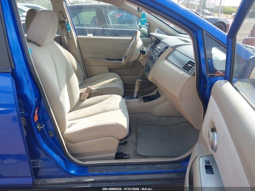 2009 NISSAN VERSA HATCHBACK 1.8L I-4 DOHC, VVT, 122HP