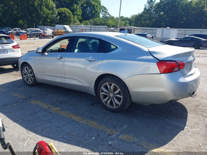 2016 Chevrolet Impala 1Lt VIN: 2G1105SA1G9163398 Lot: 45669329