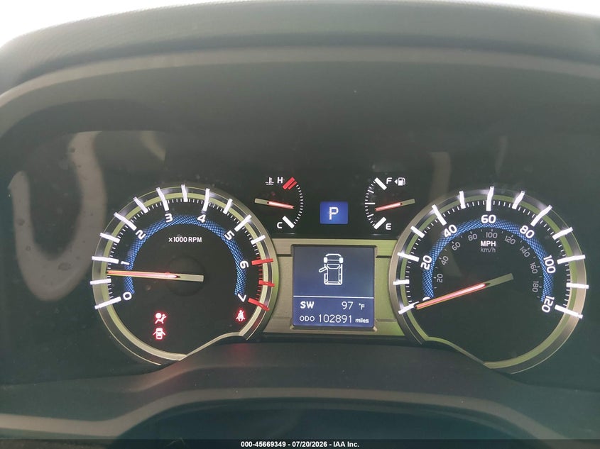 2019 Toyota 4Runner Sr5 Premium VIN: JTEZU5JR2K5207920 Lot: 45669349
