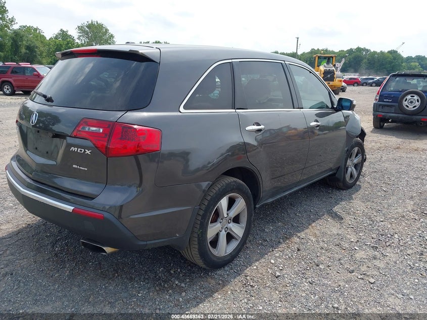2011 Acura Mdx VIN: 2HNYD2H20BH537291 Lot: 45669363