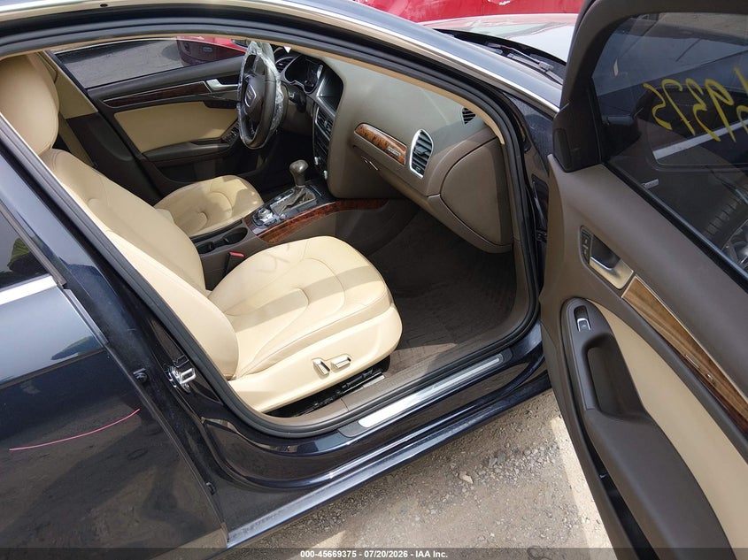 2013 Audi A4 2.0T Premium VIN: WAUFFAFLXDN012839 Lot: 45669375
