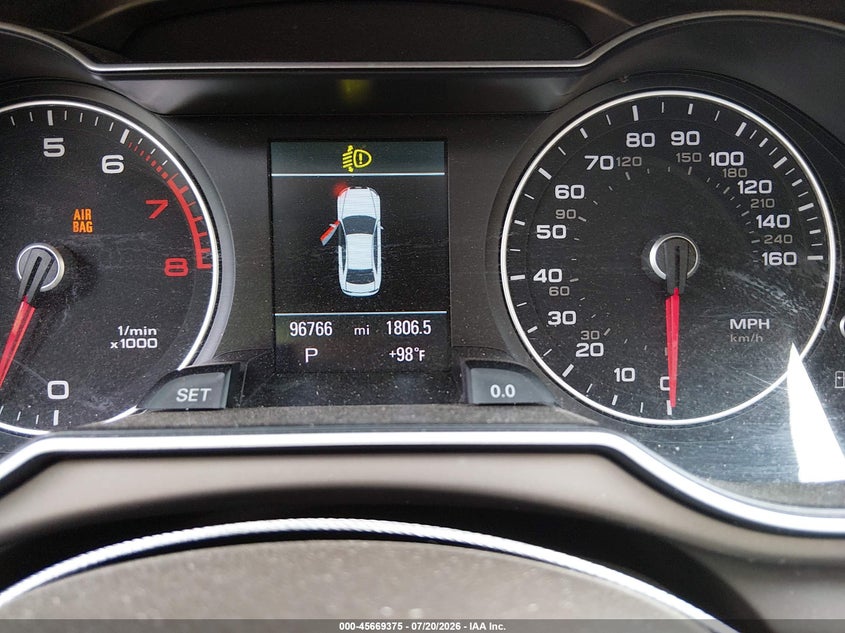 2013 Audi A4 2.0T Premium VIN: WAUFFAFLXDN012839 Lot: 45669375