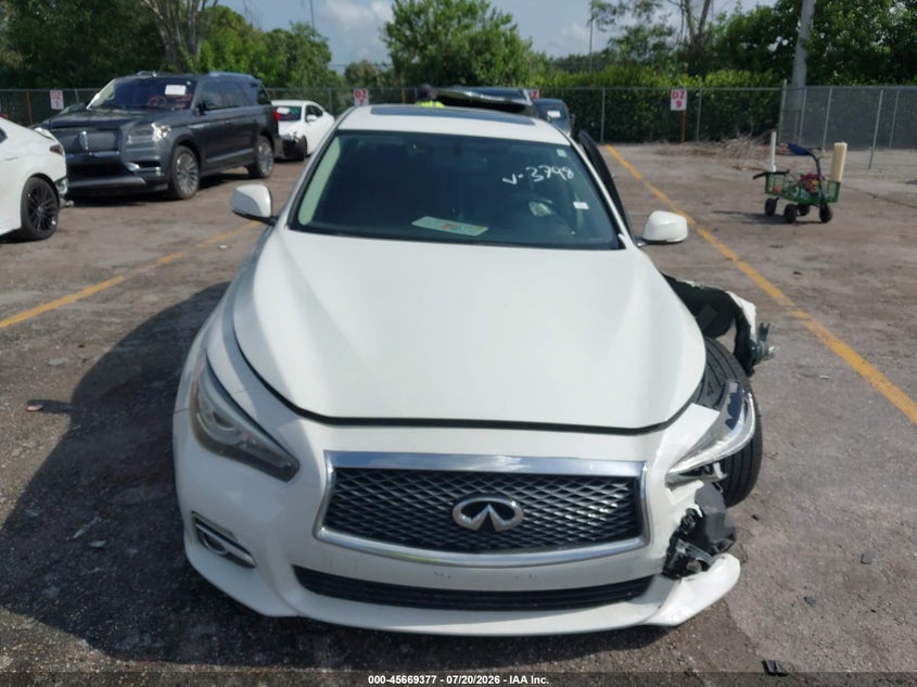 2016 Infiniti Q50 3.0T Premium VIN: JN1EV7AR4GM343798 Lot: 45669377