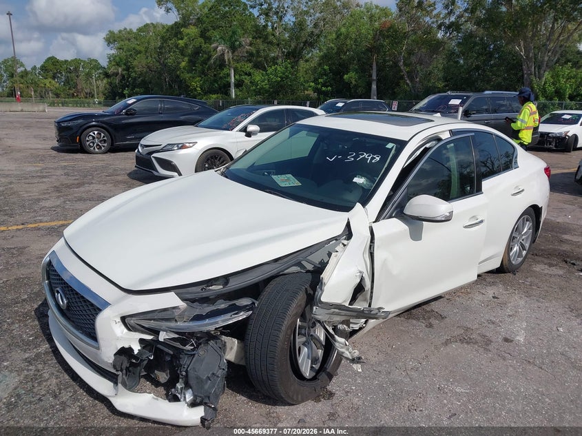 2016 Infiniti Q50 3.0T Premium VIN: JN1EV7AR4GM343798 Lot: 45669377