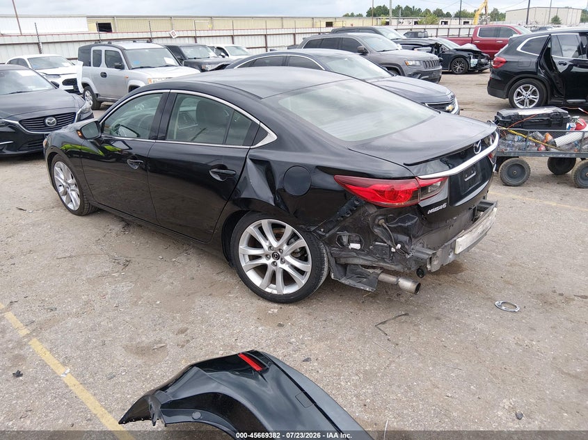 Vin: jm1gj1v62e1134945, lot: 46167982, mazda mazda6 i touring 20143
