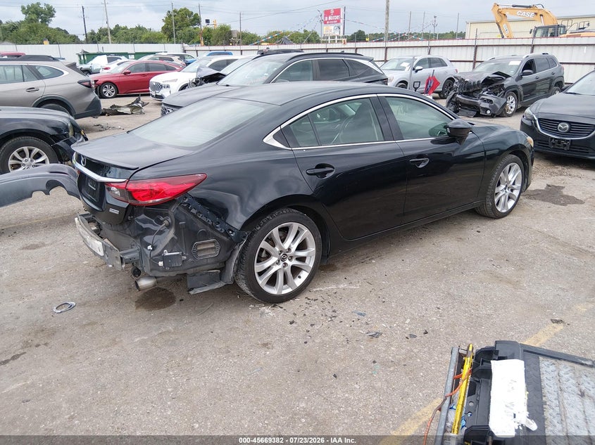 Vin: jm1gj1v62e1134945, lot: 46167982, mazda mazda6 i touring 20144