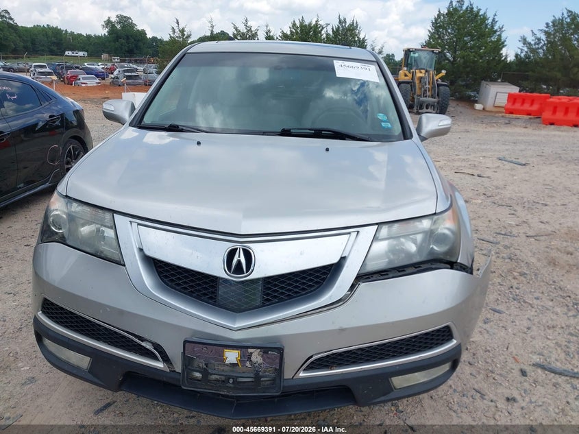 2012 Acura Mdx Advance Package VIN: 2HNYD2H67CH548728 Lot: 45669391