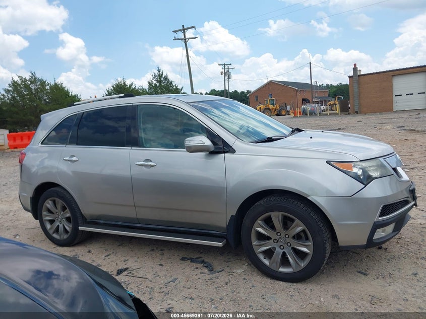 2012 Acura Mdx Advance Package VIN: 2HNYD2H67CH548728 Lot: 45669391