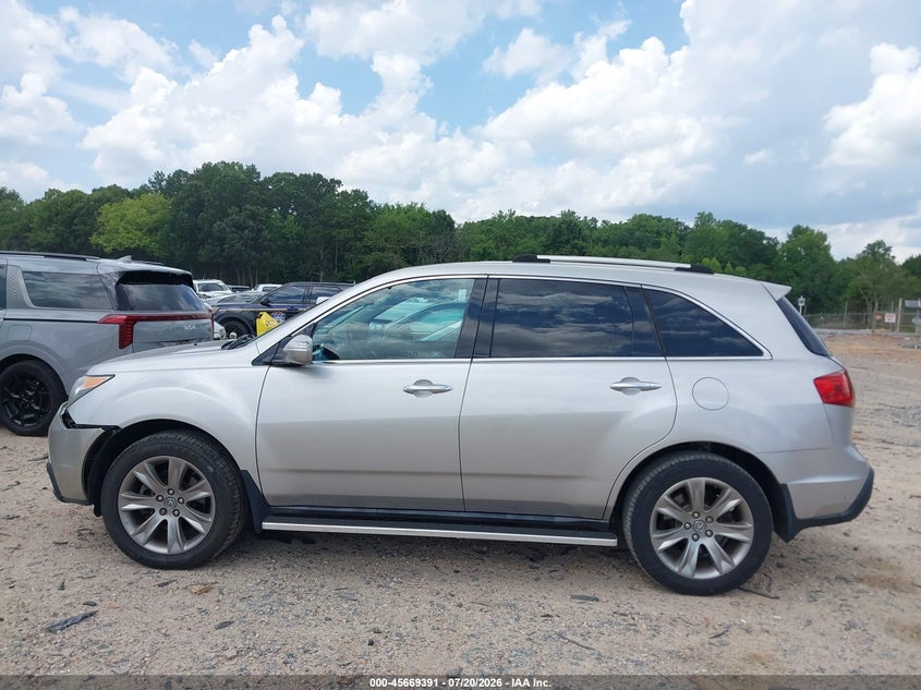 2012 Acura Mdx Advance Package VIN: 2HNYD2H67CH548728 Lot: 45669391
