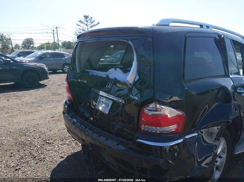 2010 Mercedes-Benz Gl 450 4Matic VIN: 4JGBF7BE4AA603596 Lot: 45669397