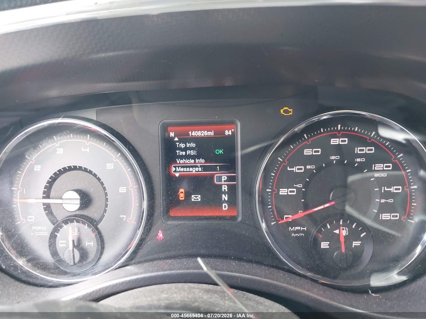 2014 DODGE CHARGER auction photo 7