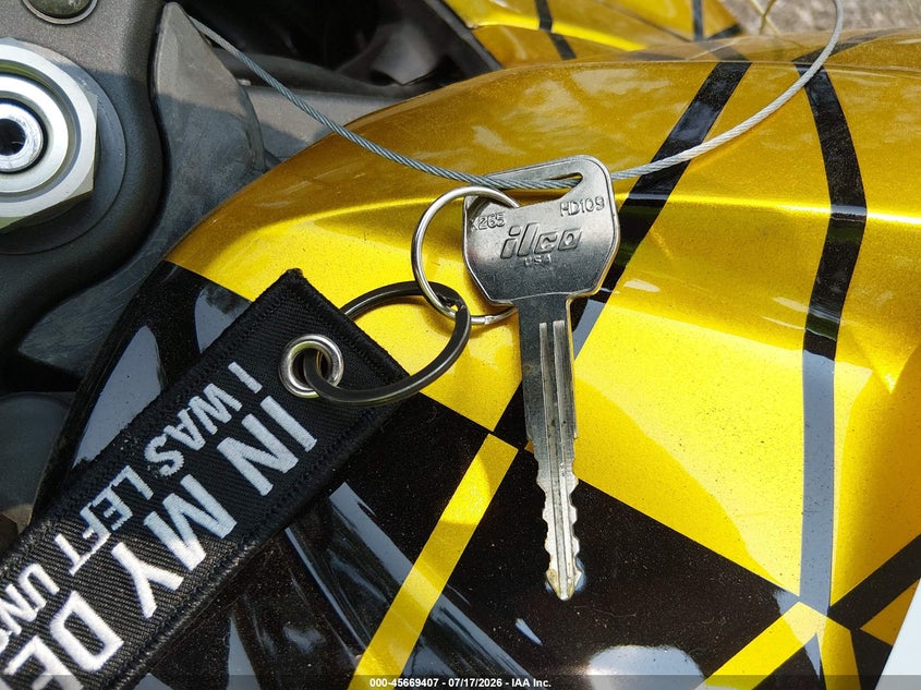 2012 Honda Cbr600 Rr VIN: JH2PC4005CK501219 Lot: 45669407