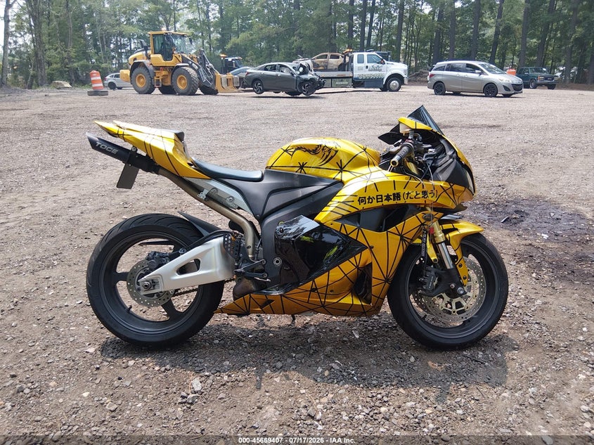 2012 Honda Cbr600 Rr VIN: JH2PC4005CK501219 Lot: 45669407