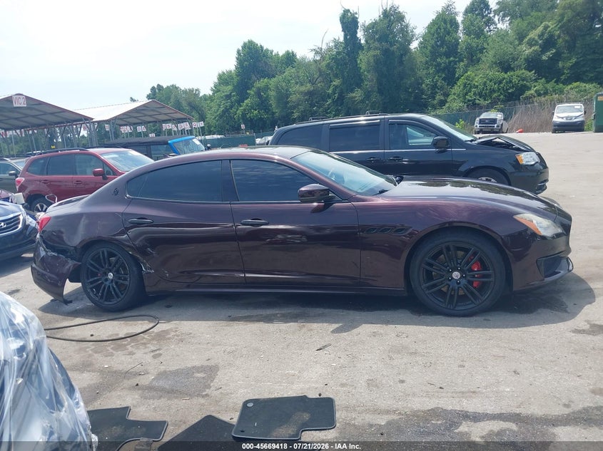 2017 Maserati Quattroporte S Q4 Gransport VIN: ZAM56RRS1H1226627 Lot: 45669418