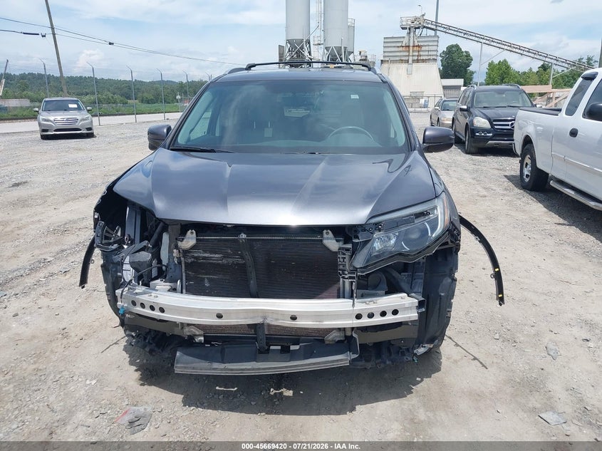 2016 Honda Pilot Ex-L VIN: 5FNYF5H57GB027643 Lot: 45669420