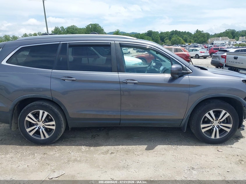 2016 Honda Pilot Ex-L VIN: 5FNYF5H57GB027643 Lot: 45669420