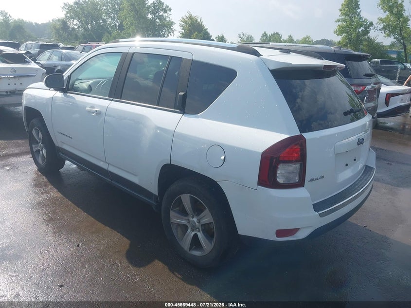 Vin: 1c4njdeb0gd664077, lot: 46168048, jeep compass high altitude edition 20163