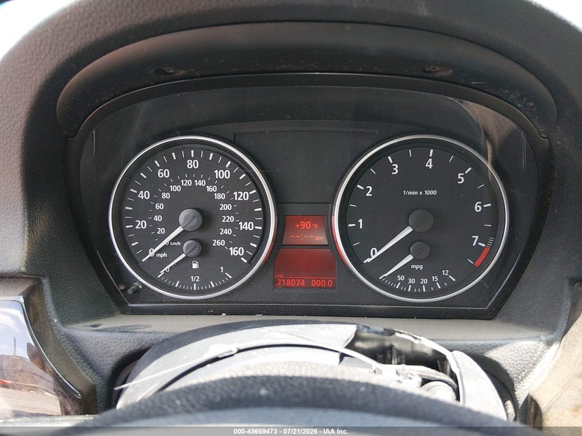 2006 BMW 325I VIN: WBAVB13586KX45098 Lot: 45669473