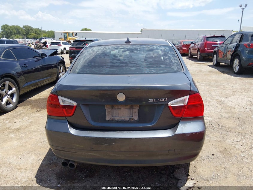 2006 BMW 325I VIN: WBAVB13586KX45098 Lot: 45669473