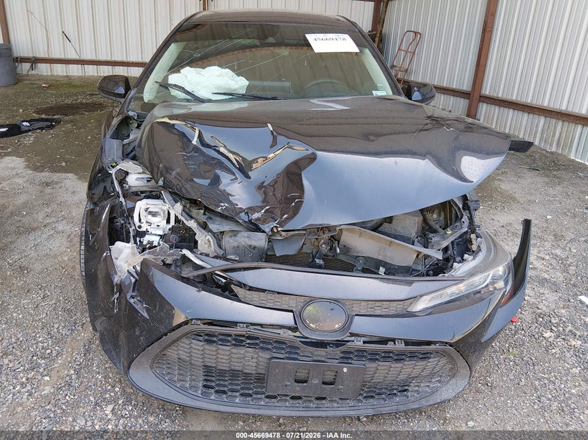 2021 Toyota Corolla Le VIN: 5YFEPMAE8MP242419 Lot: 45669478
