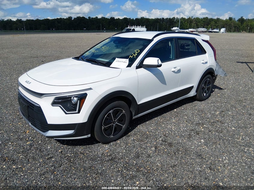 Vin: kndcr3le2s5290095, lot: 46168081, kia niro ex 20252