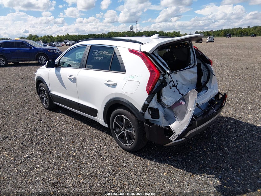 Vin: kndcr3le2s5290095, lot: 46168081, kia niro ex 20253