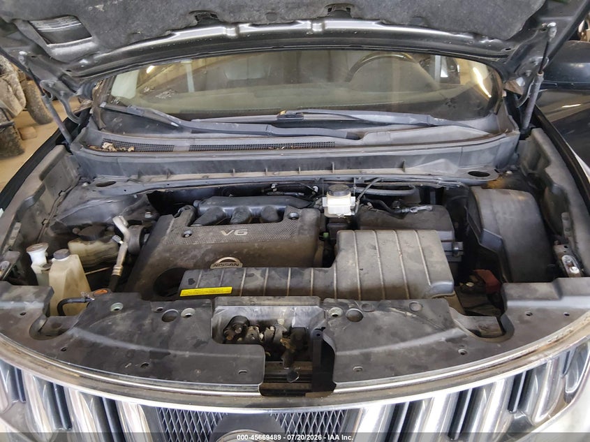2009 Nissan Murano Sl VIN: JN8AZ18W79W207203 Lot: 45669489