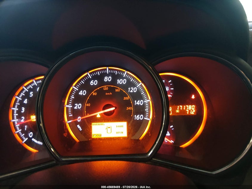 2009 Nissan Murano Sl VIN: JN8AZ18W79W207203 Lot: 45669489