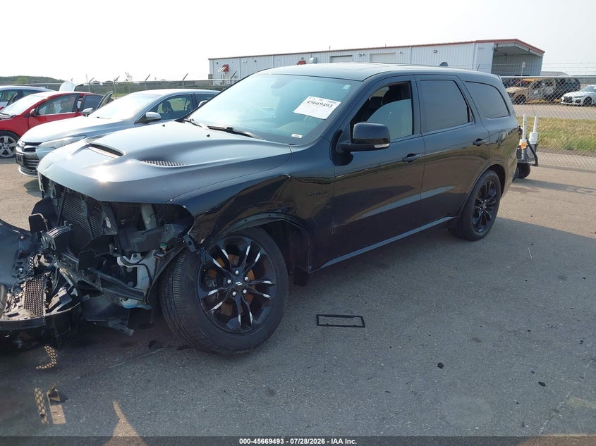 Vin: 1c4sdjct6lc131512, lot: 46168093, dodge durango r/t awd 20202