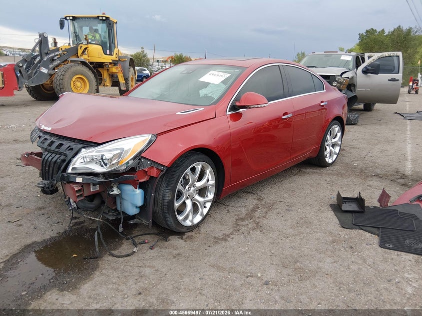 Vin: 2g4gt5gx3e9279653, lot: 46168097, buick regal gs 20142
