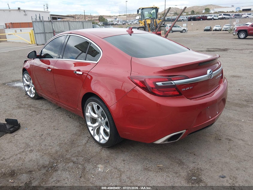 Vin: 2g4gt5gx3e9279653, lot: 46168097, buick regal gs 20143