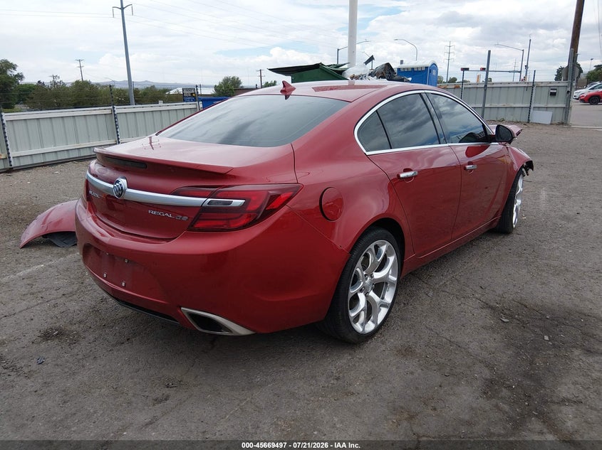 Vin: 2g4gt5gx3e9279653, lot: 46168097, buick regal gs 20144
