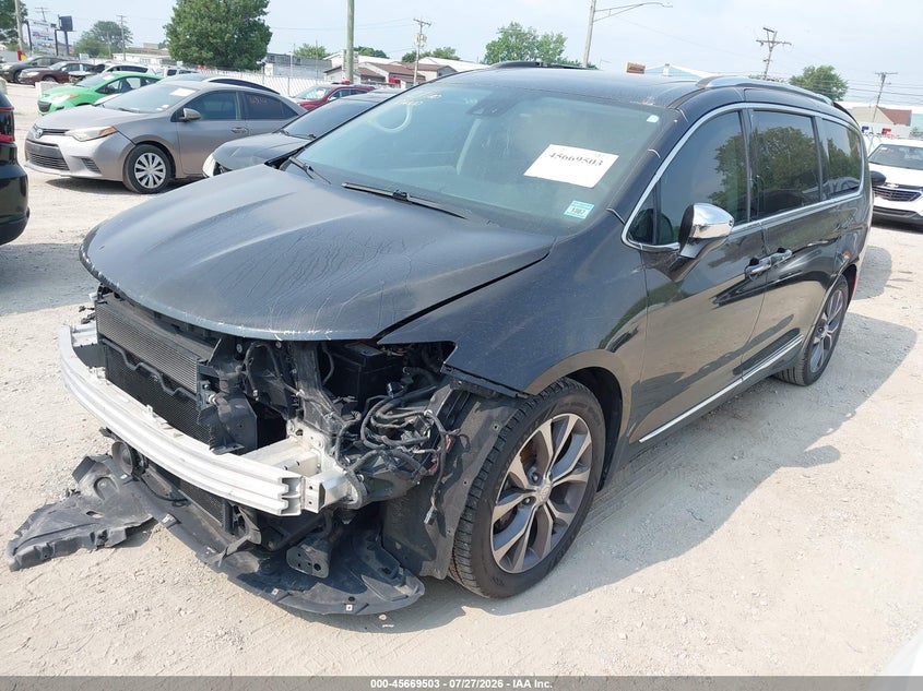Vin: 2c4rc1gg1jr172536, lot: 46168103, chrysler pacifica limited 20182