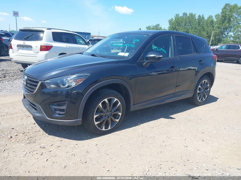 Vin: jm3ke2dy9g0647861, lot: 46168106, mazda cx-5 grand touring 20162