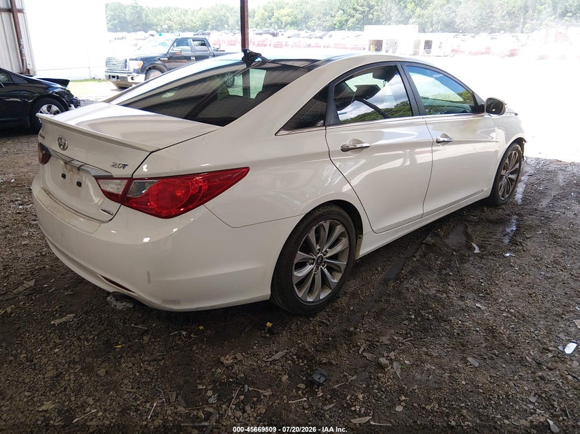2012 HYUNDAI SONATA auction photo 4