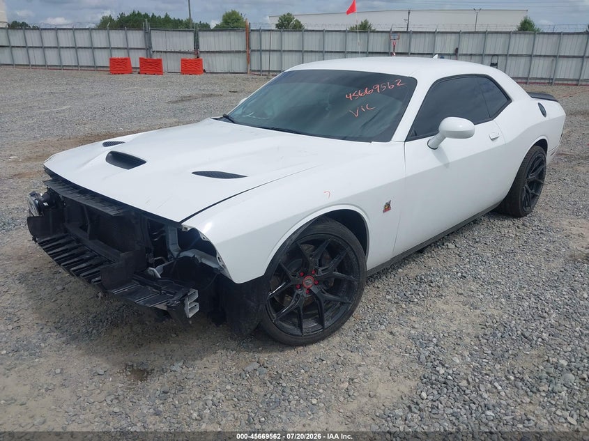 Vin: 2c3cdzfj9lh123208, lot: 46168162, dodge challenger r/t scat pack 20202