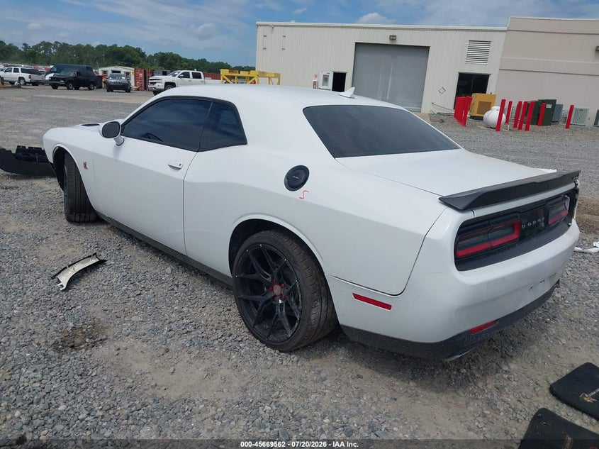 Vin: 2c3cdzfj9lh123208, lot: 46168162, dodge challenger r/t scat pack 20203