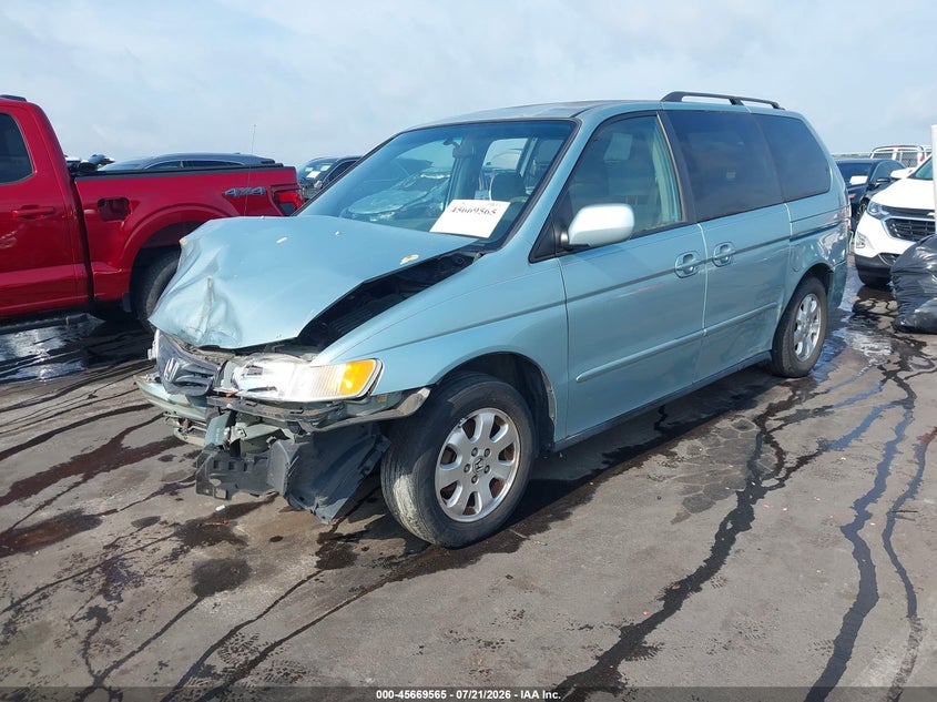2004 Honda Odyssey Ex VIN: 5FNRL18624B045848 Lot: 45669565