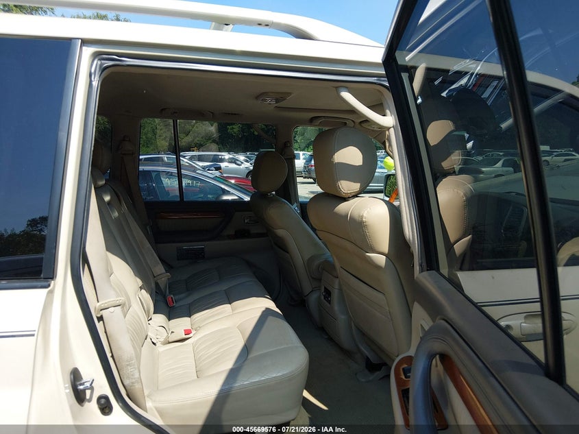 2004 Lexus Lx 470 VIN: JTJHT00W343543228 Lot: 45669576
