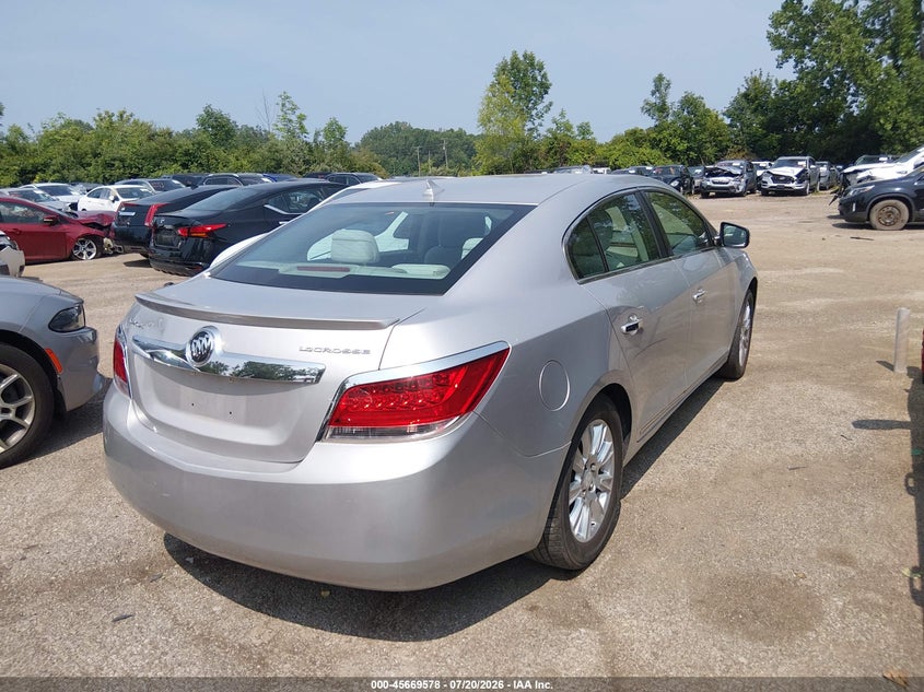 Vin: 1g4gb5gr4cf293117, lot: 46168178, buick lacrosse convenience group 20124