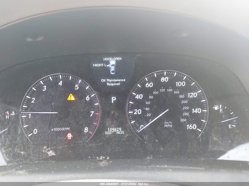 2011 LEXUS LS 460 auction photo 7