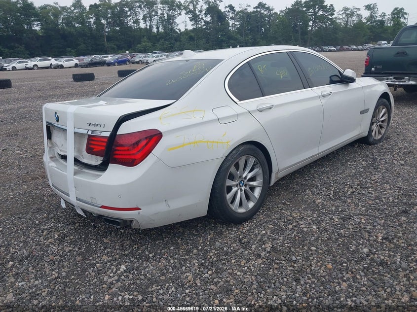 Vin: wbaya6c56ed144417, lot: 46168218, bmw 740i 20144
