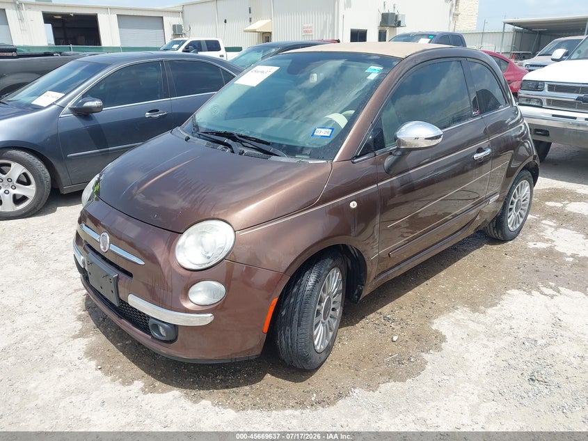 2015 FIAT 500C auction photo 2