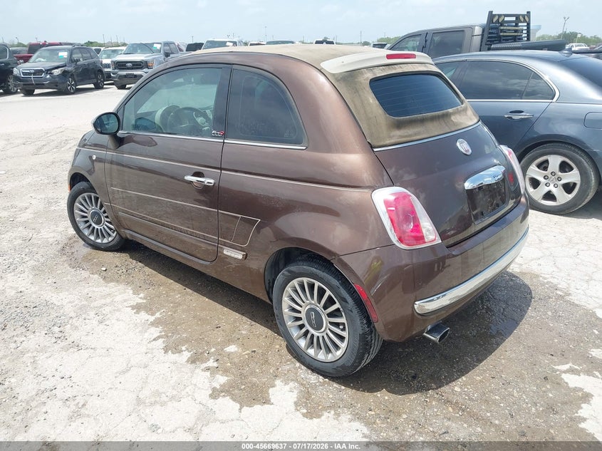 2015 FIAT 500C auction photo 3