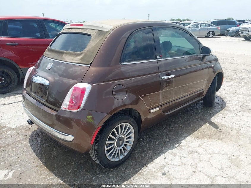 2015 FIAT 500C auction photo 4