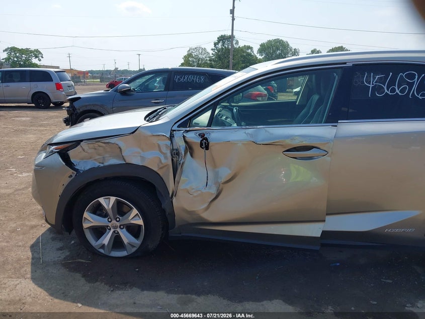 2017 Lexus Nx 300H VIN: JTJBJRBZ9H2055758 Lot: 45669643