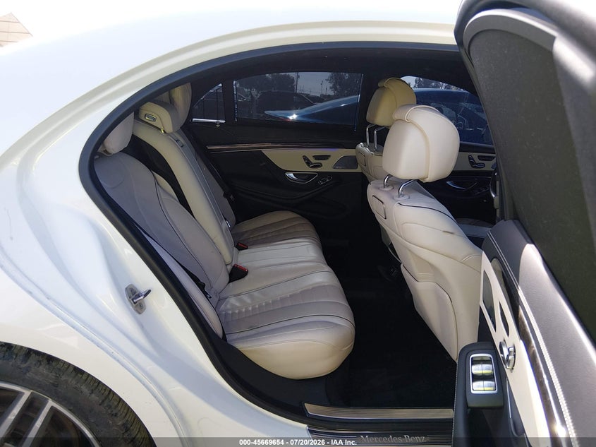 2018 Mercedes-Benz S 560 VIN: WDDUG8DB3JA399057 Lot: 45669654