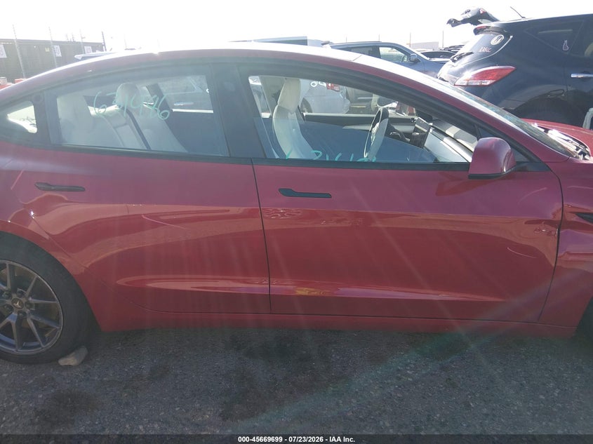 2023 TESLA MODEL 3 SEDAN ELECTRIC